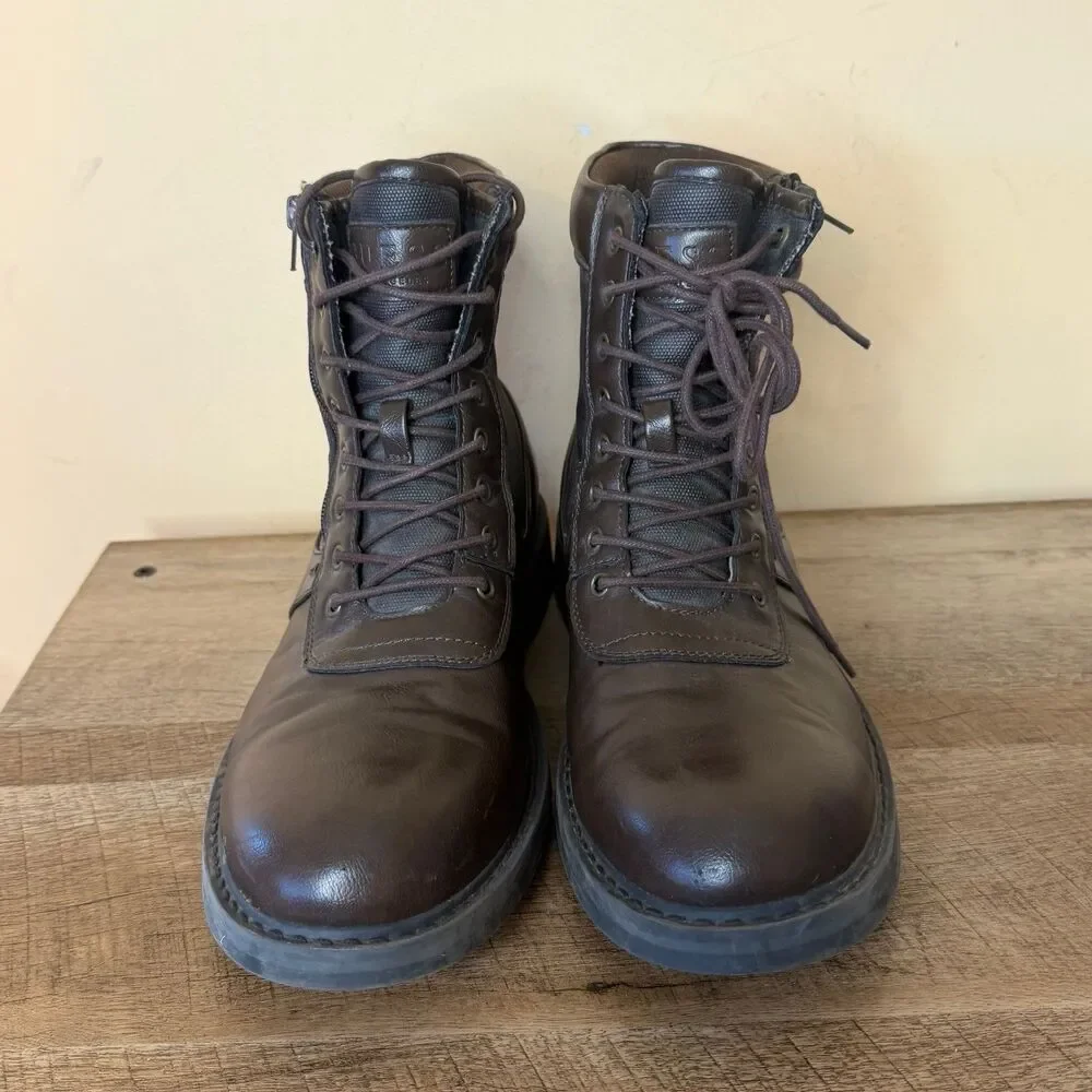 Guess radford ankle boots men’s Brown size 10.5 shoes